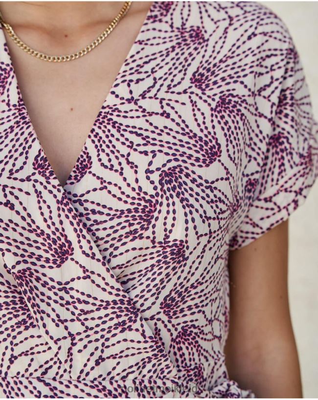 Polin et moi Kleid Schleife Carolline HT8R56 Kleidung roh