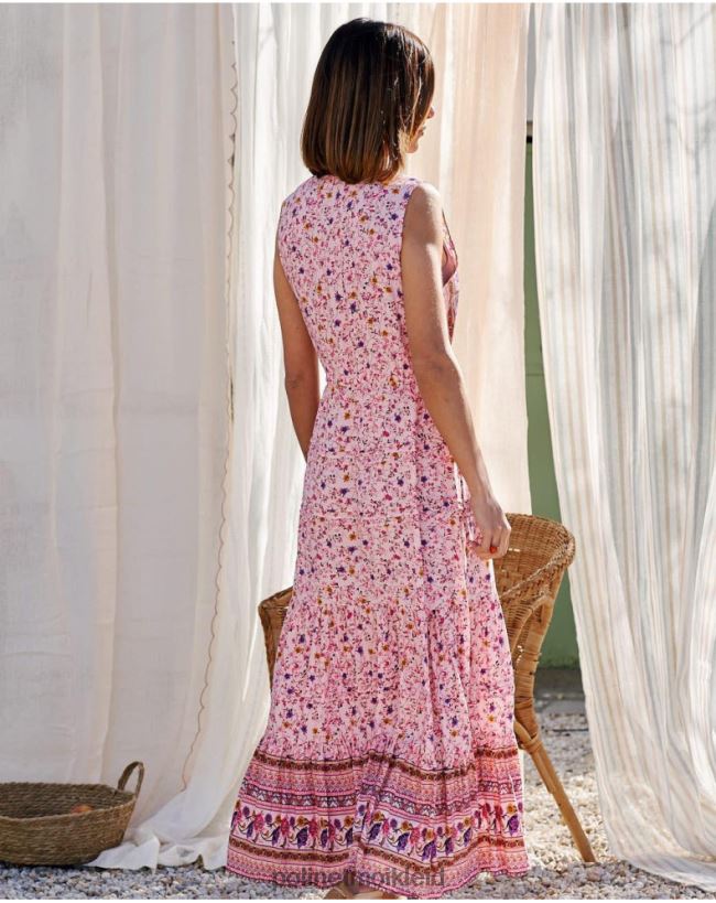 Polin et moi Kleid ausgestelltes Clia HT8R79 Kleidung Rose