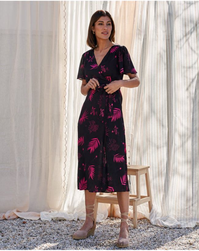 Polin et moi Kleid von Flores Maite HT8R105 Kleidung braun