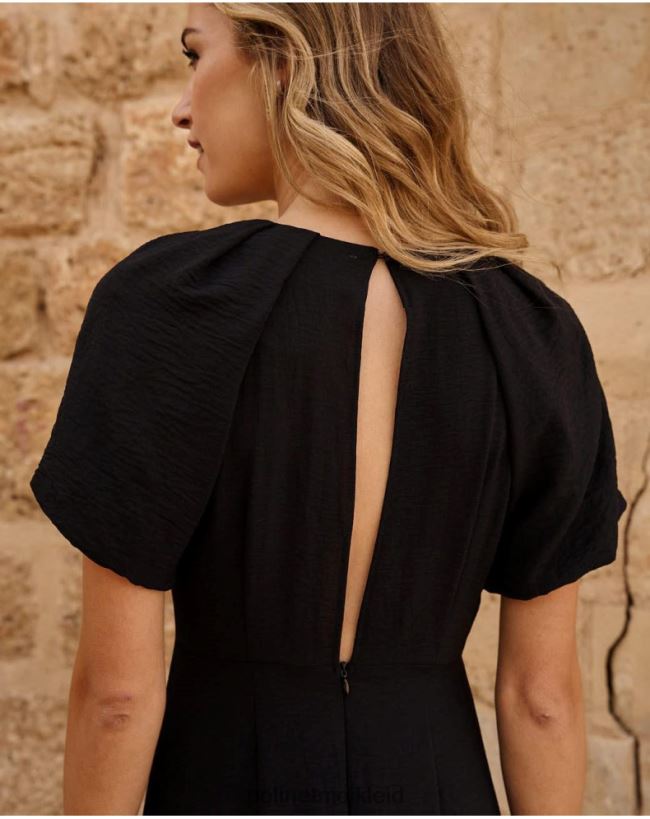 Polin et moi Kleiderärmel Eiria HT8R126 Kleidung Schwarz