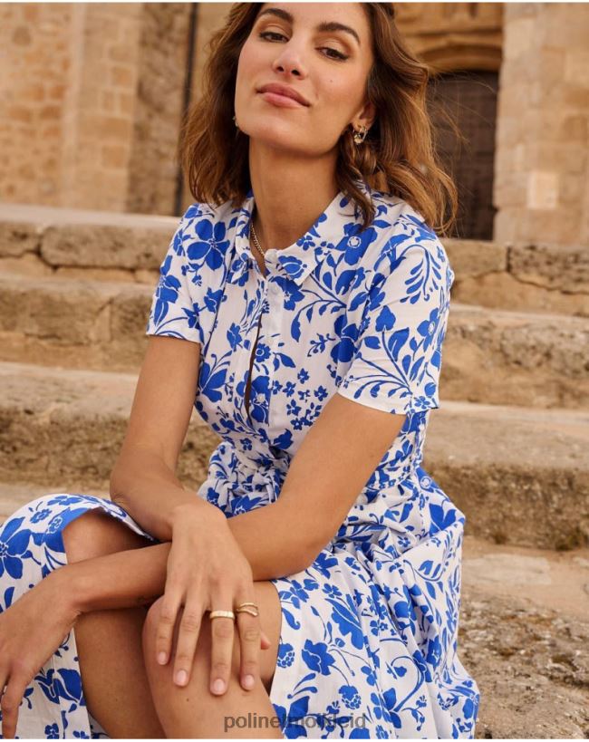 Polin et moi Krippenhemdkleid HT8R26 Kleidung Weiß