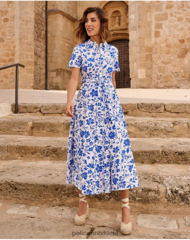 Polin et moi Krippenhemdkleid HT8R26 Kleidung Weiß