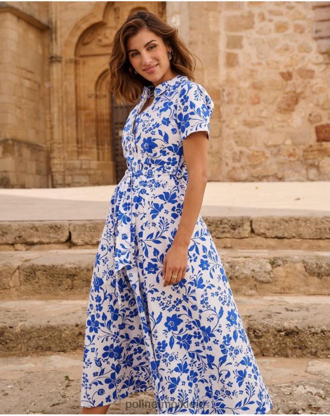 Polin et moi Krippenhemdkleid HT8R26 Kleidung Weiß