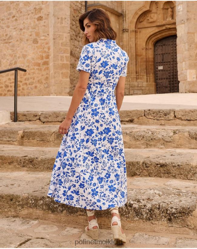 Polin et moi Krippenhemdkleid HT8R26 Kleidung Weiß