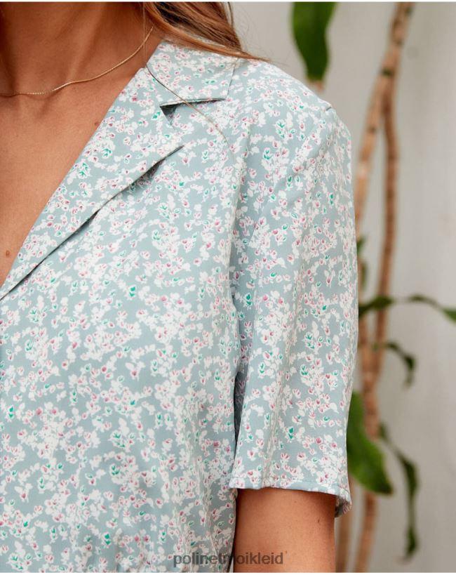 Polin et moi Marie-Reverskleid HT8R142 Kleidung Eukalyptus