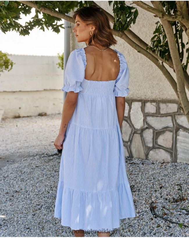 Polin et moi Romma-Knotenkleid HT8R71 Kleidung himmlisch