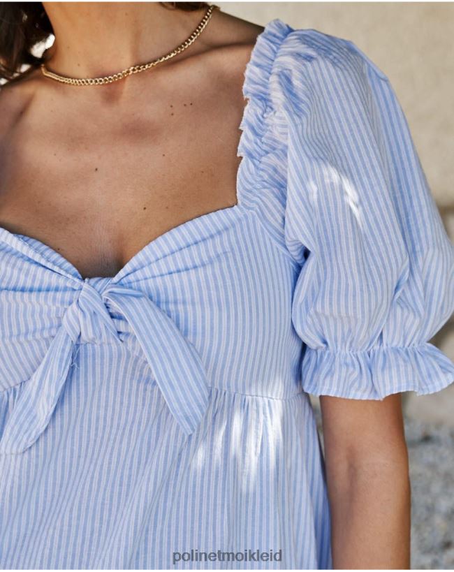 Polin et moi Romma-Knotenkleid HT8R71 Kleidung himmlisch