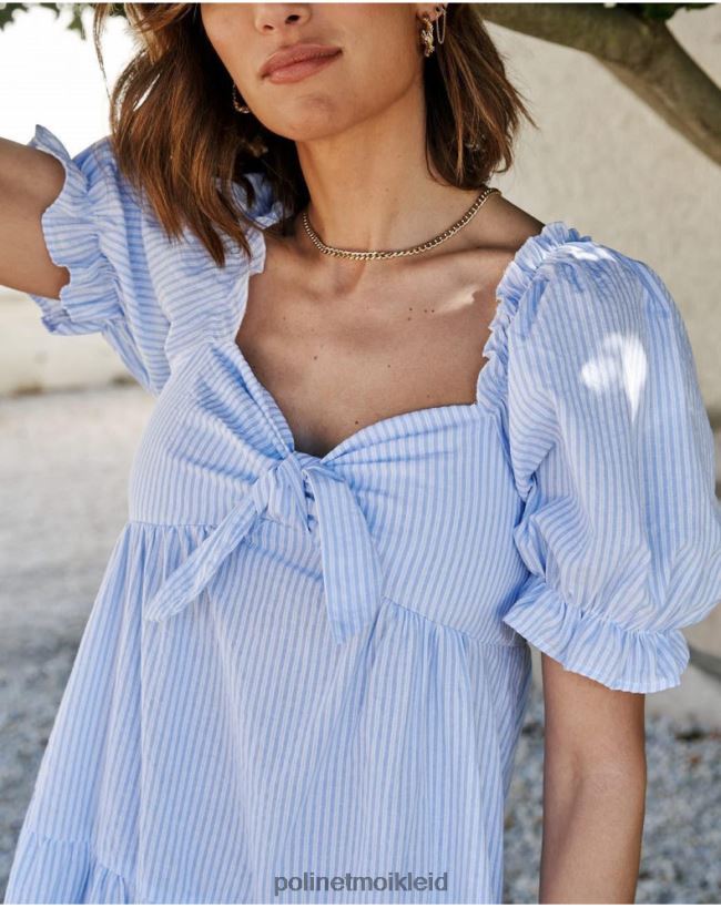 Polin et moi Romma-Knotenkleid HT8R71 Kleidung himmlisch