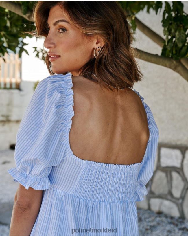 Polin et moi Romma-Knotenkleid HT8R71 Kleidung himmlisch