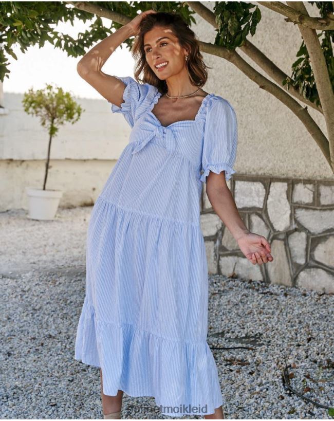 Polin et moi Romma-Knotenkleid HT8R71 Kleidung himmlisch