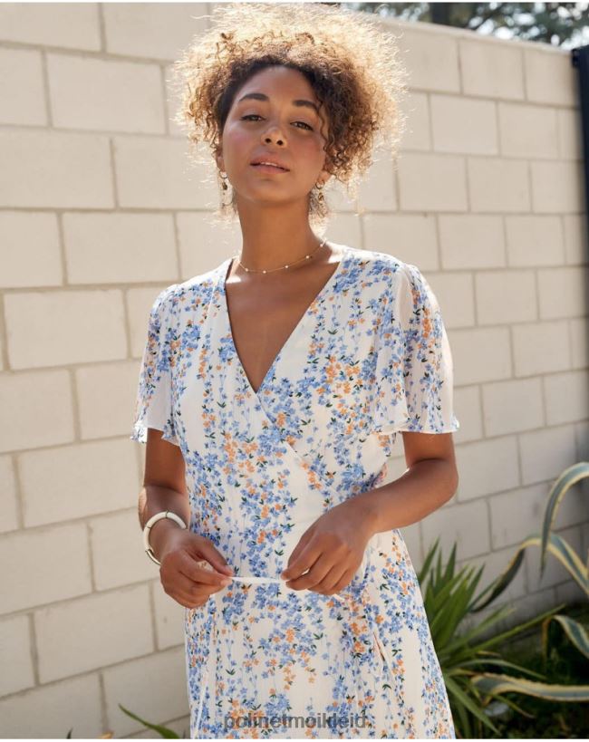 Polin et moi claud langes kleid HT8R18 Kleidung Denim