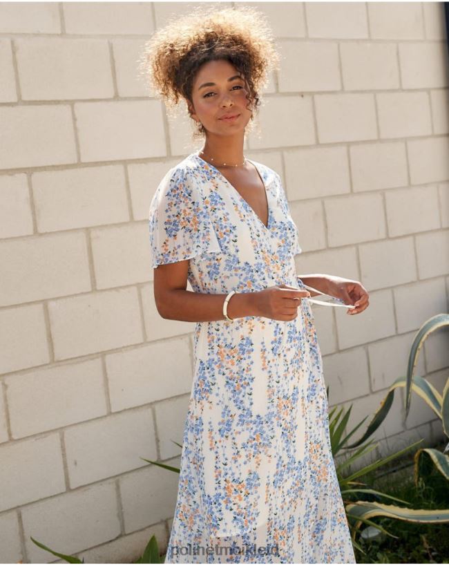 Polin et moi claud langes kleid HT8R18 Kleidung Denim