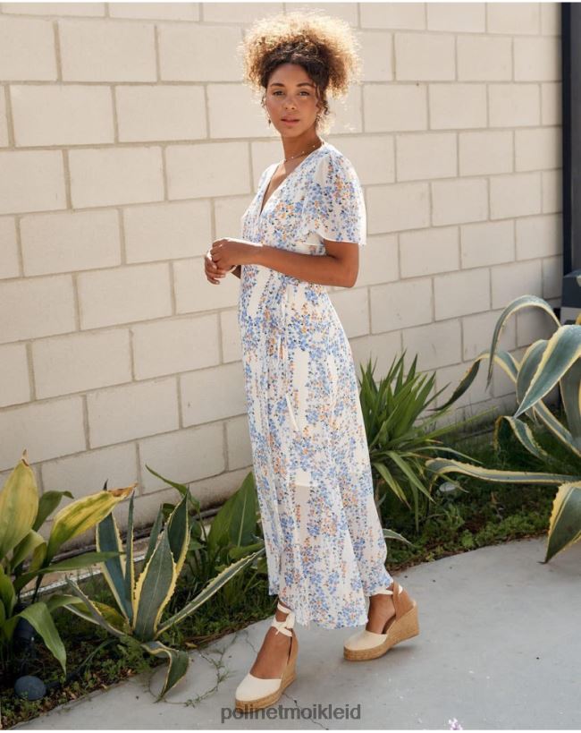 Polin et moi claud langes kleid HT8R18 Kleidung Denim