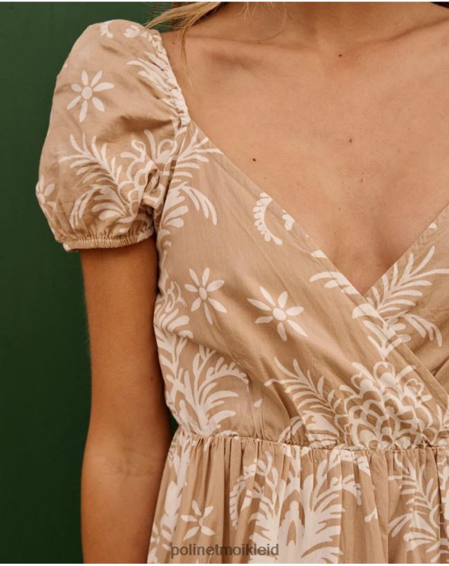 Polin et moi langes Schneekleid HT8R82 Kleidung Beige