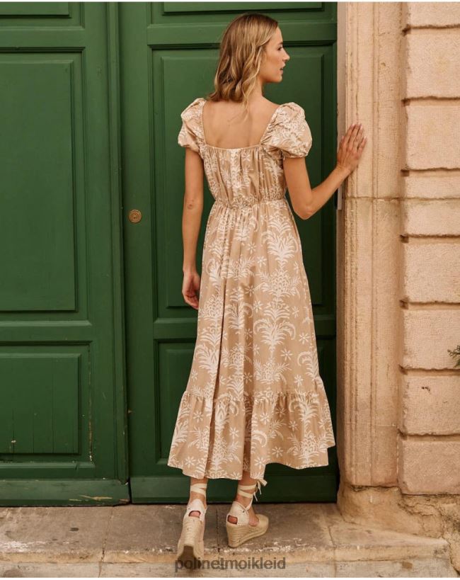 Polin et moi langes Schneekleid HT8R82 Kleidung Beige