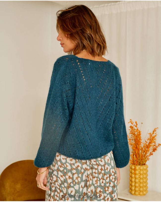 Polin et moi Pullover Hilaria Entwürfe HT8R356 Kleidung grüner Wald