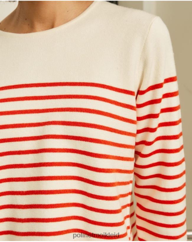 Polin et moi Pullover Matrose Ane HT8R350 Kleidung Weiß