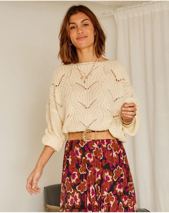 Polin et moi Pullover breit Priscilla HT8R354 Kleidung roh