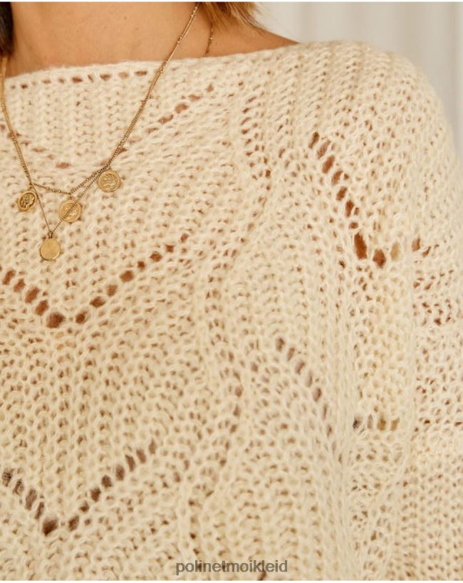 Polin et moi Pullover breit Priscilla HT8R354 Kleidung roh