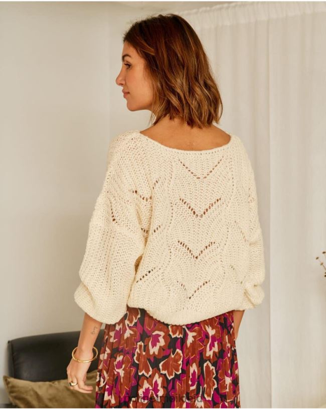 Polin et moi Pullover breit Priscilla HT8R354 Kleidung roh