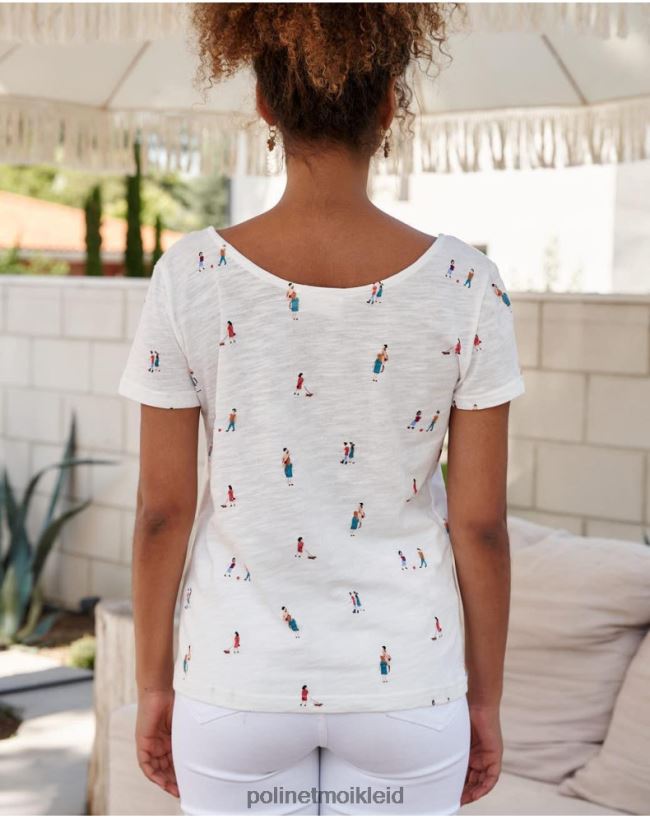 Polin et moi Leute betteln um T-Shirt HT8R238 Kleidung Weiß