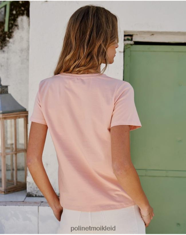 Polin et moi T-Shirt Pico Eugenia HT8R274 Kleidung Rose