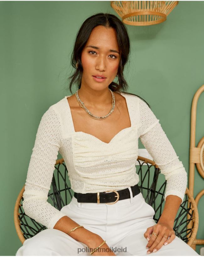 Polin et moi Top-Dekolleté-Anmut HT8R258 Kleidung roh