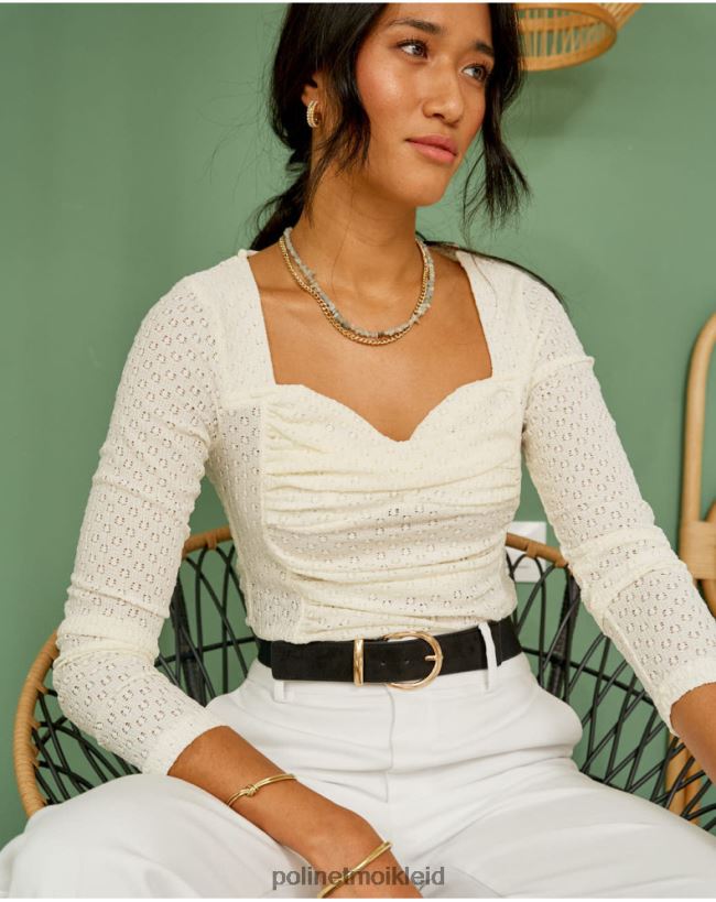 Polin et moi Top-Dekolleté-Anmut HT8R258 Kleidung roh