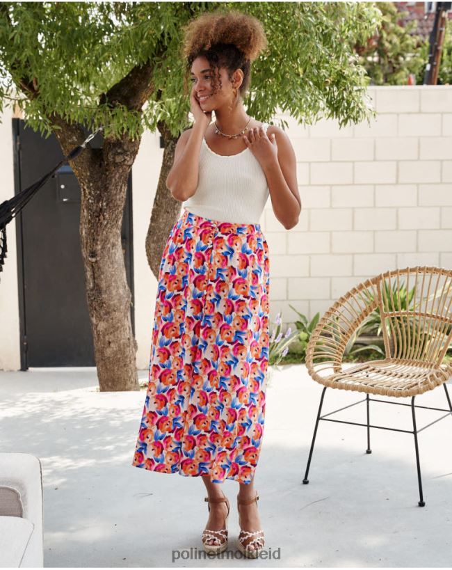 Polin et moi Top gestrickte Delia HT8R280 Kleidung Beige