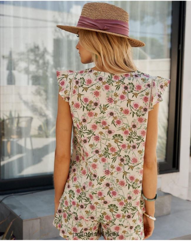 Polin et moi Top romantische Maya HT8R245 Kleidung apfelgrün/mint