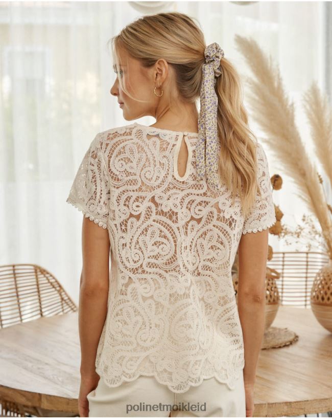 Polin et moi besticktes Bruma-T-Shirt HT8R248 Kleidung roh