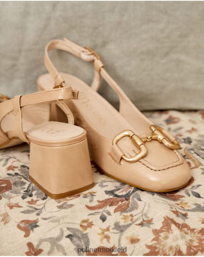 Polin et moi Steigbügel Amala unterschnitten HT8R500 Schuhwerk beige/creme