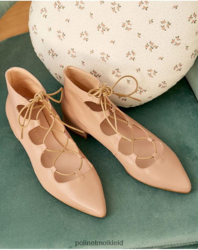 Polin et moi merceditas cordones gregoria HT8R482 Schuhwerk nackt