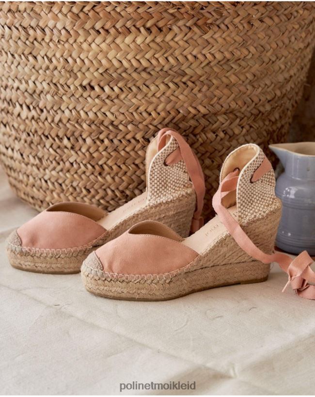 Polin et moi Alpadrille-Herz Lilith HT8R445 Schuhwerk Rose