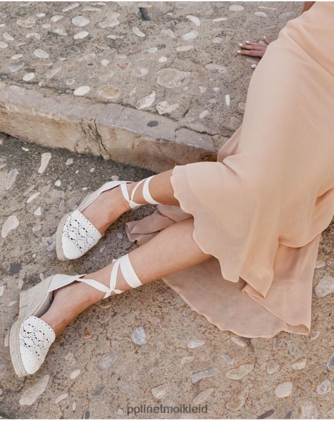 Polin et moi Alpargata-Häkelziel HT8R512 Schuhwerk roh