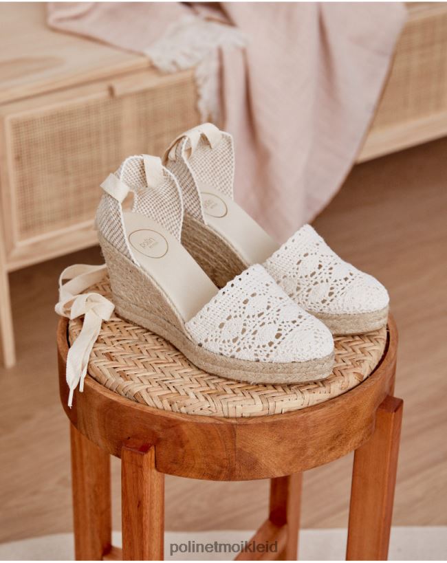 Polin et moi Alpargata-Häkelziel HT8R512 Schuhwerk roh