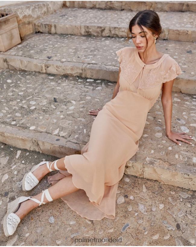 Polin et moi Alpargata-Häkelziel HT8R512 Schuhwerk roh