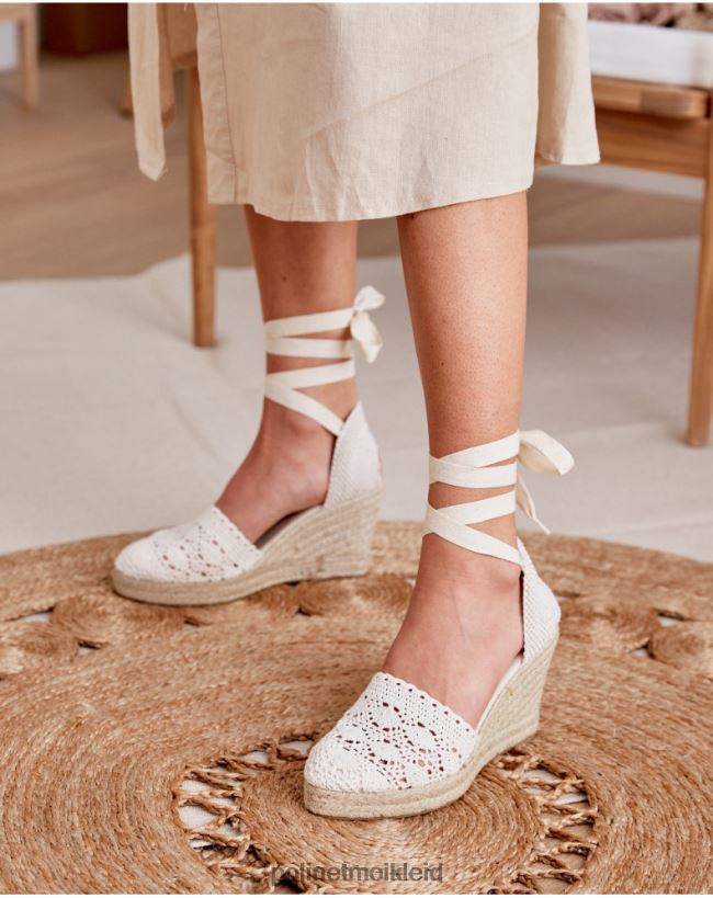 Polin et moi Alpargata-Häkelziel HT8R512 Schuhwerk roh