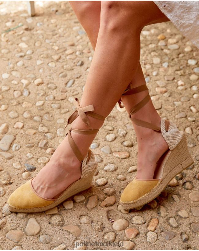 Polin et moi Alpargata Ribete Lucrezia HT8R511 Schuhwerk Beige