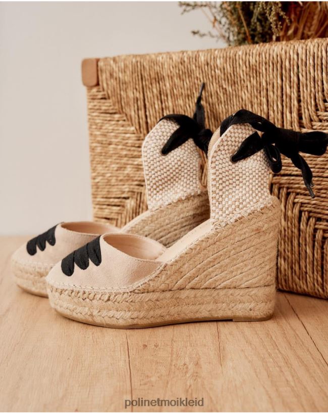 Polin et moi Bauern-Espadrille-Penny HT8R442 Schuhwerk roh