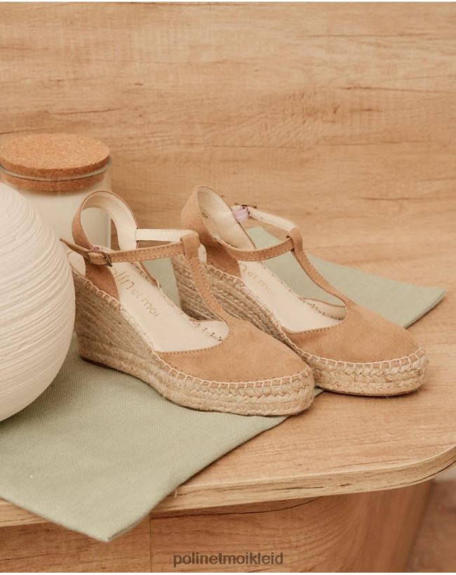 Polin et moi Country-Espadrille Janne HT8R490 Schuhwerk Kamel