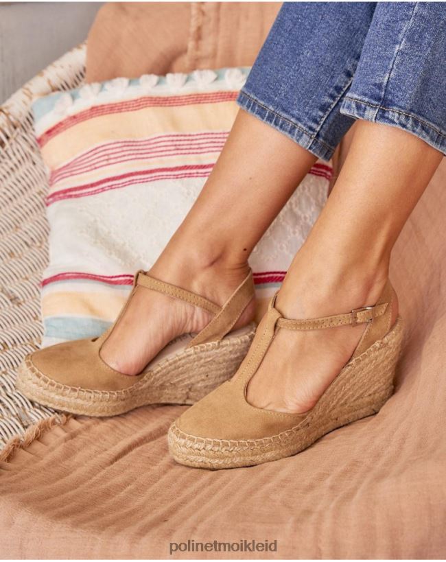 Polin et moi Country-Espadrille Janne HT8R490 Schuhwerk Kamel