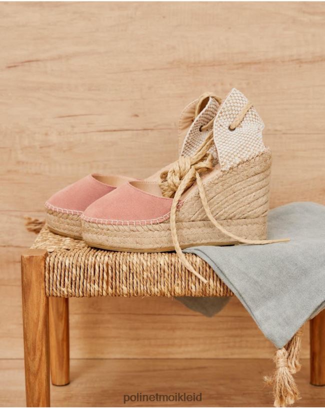 Polin et moi Espadrille-Geflecht Bathsheba HT8R471 Schuhwerk Rose