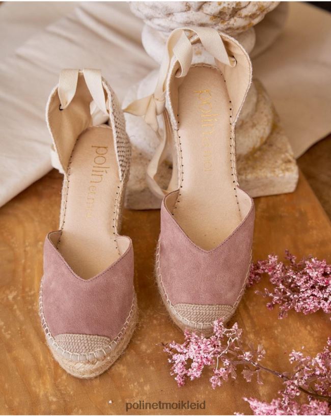 Polin et moi Espadrille-Herz-Tori HT8R431 Schuhwerk Lavendel