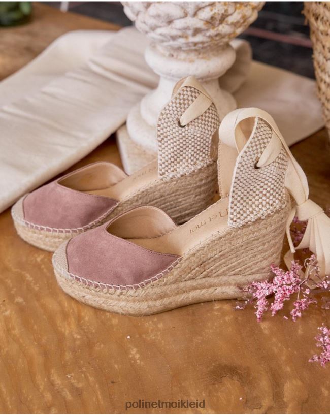 Polin et moi Espadrille-Herz-Tori HT8R431 Schuhwerk Lavendel