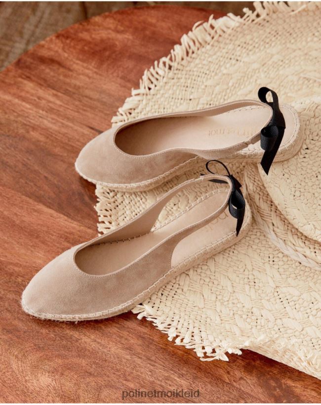 Polin et moi Espadrille-Schleife Natasha HT8R421 Schuhwerk Kamel
