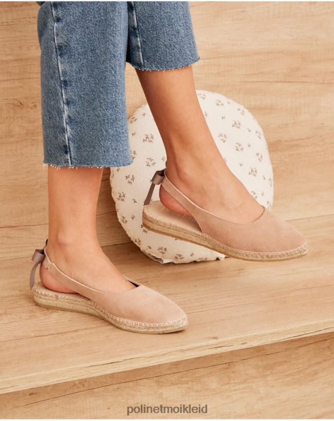 Polin et moi Espadrille-Schleife Natasha HT8R425 Schuhwerk nackt