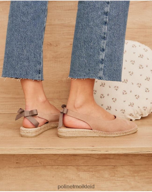 Polin et moi Espadrille-Schleife Natasha HT8R425 Schuhwerk nackt