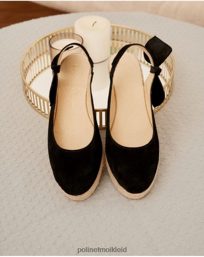 Polin et moi Espadrille-Schleife Zinaida HT8R462 Schuhwerk Schwarz