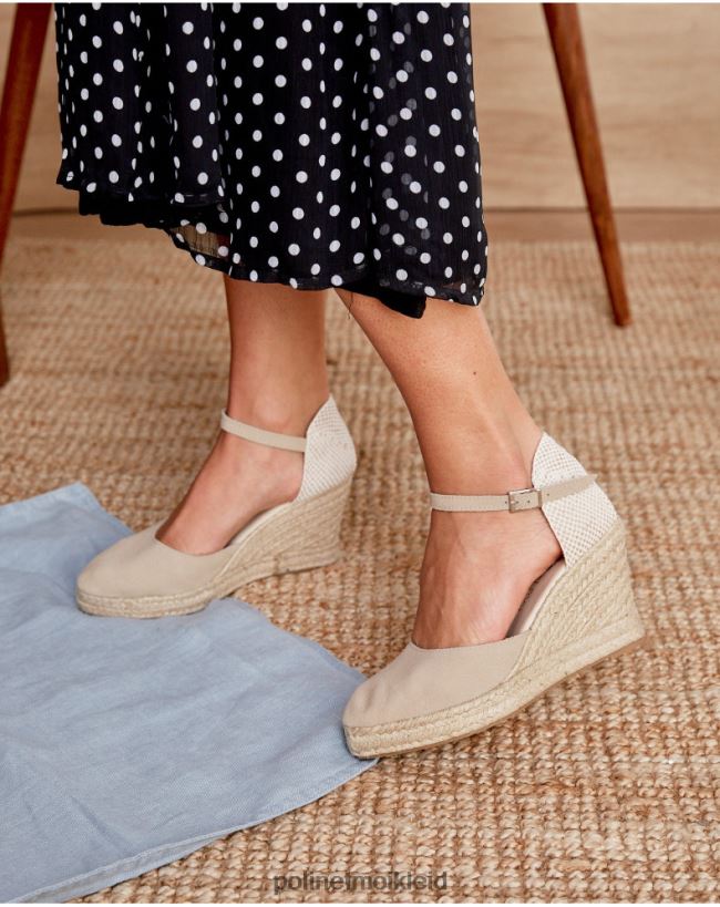 Polin et moi Espadrille-Schnalle Micaela HT8R472 Schuhwerk Stein